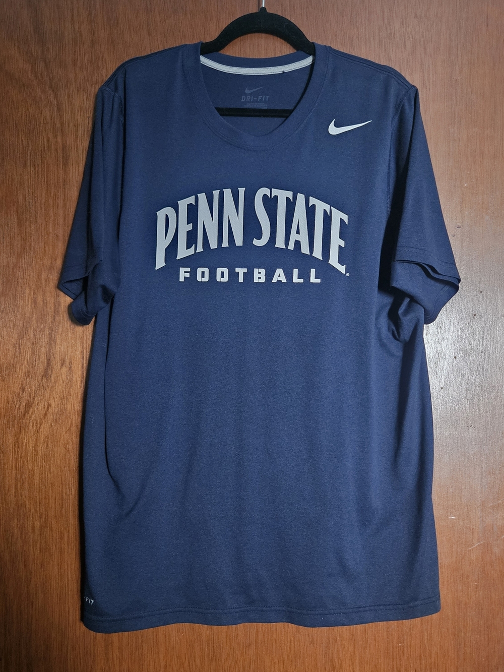 Nike Navy Penn State Football Dri-FIT Tee